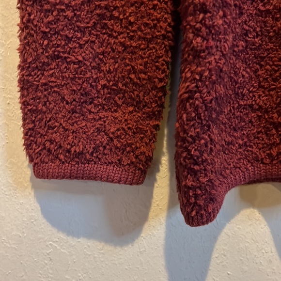 NWT Natural Reflections Sherpa 1/4 zip size small - Picture 4 of 8